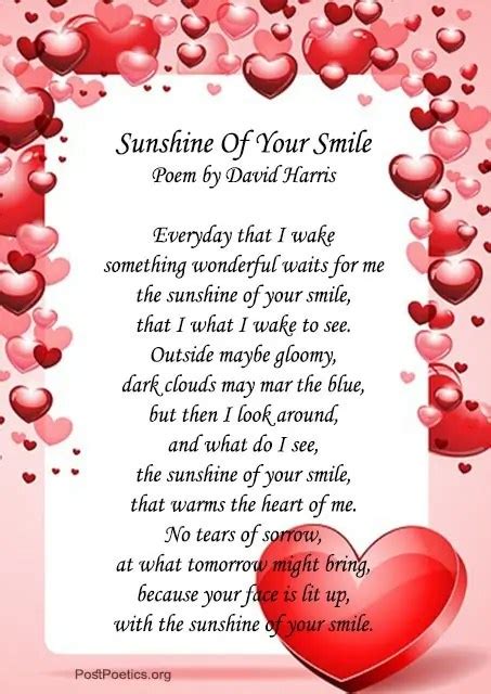 poem for her to smile